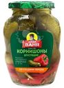 Корнишоны Дядя Ваня консервированные со сладким перцем 350г
