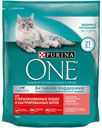Корм сухой Purina One с лососем и пшеницей для стерилизованных кошек, 750г