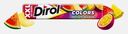 Жевательная резинка Dirol Colors XXL ассорти фруктовых вкусов 19г