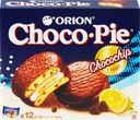 Бисквит ORION Choco Pie Chocochip с кусочками шоколада в глазури, 360г