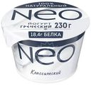 Йогурт Neo греческий классический без сахара 2%, 230г