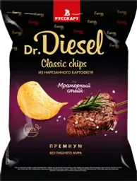 Чипсы картофельные DR.DIESEL Мраморный стейк