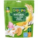 Печенье детское Gipopo пшеничное Банан-ваниль с 6 месяцев, 80г