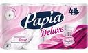 Туалетная бумага Papia Deluxe с тиснением Pixel с ароматом Paradiso dri Fiori 4 слоя, 8 рулонов