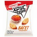 Сухарики багет ХрусTeam Красная икра, 60 г