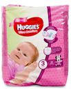 Подгузники Huggies Ultra comfort девочкам №3 5-9кг 21шт
