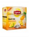 Чай Lipton Pina Сolada черный c кусочками ананаса, 20 пирамидок