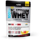 Протеин VPLAB 100% Platinum Whey, клубника-банан, 750г
