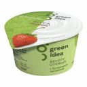Десерт йогуртовый Green Idea соевый с соком клубники и йогуртовой закваской 140 г