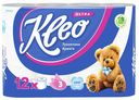 Туалетная бумага трёхслойная Ultra, Kleo, 12 рулонов