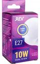 Лампа светодиодная REV E27 2700К теплый свет, груша, 10 Вт