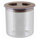 Банка для сыпучих продуктов Полимербыт 43297 с вакуумной крышкой, 0,6 л