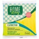 Салфетки протирочные целлюлозные губчатые Home Story, 3шт
