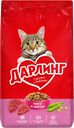 Корм сухой для взрослых кошек ДАРЛИНГ с мясом и добавлением овощей, 1,75кг