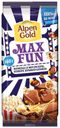 Шоколад Alpen Gold Max Fun молочный с мармеладом колой попкорном и карамелью, 160 г