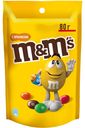Драже M&M's с арахисом и молочным шоколадом, покрытое хрустящей разноцветной глазурью, 80г