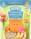 Каша Heinz овсяная с молоком и персиком с 5 мес. 200г