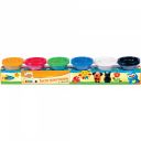 Тесто-пластилин для детского творчества Глобус, 6 цветов