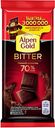 Шоколад горький Alpen Gold дробленый фундук, 80г