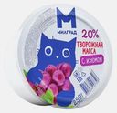 Масса творожная Милград Изюм 20% 250г