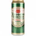 Пиво Кружечка чешского светлое фильтрованное 4,3 % алк., Россия, 0,45 л