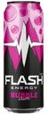 Напиток энергетический Flash Up Energy Bubble Gum со вкусом банана и клубники безалкогольный газированный 0.45л