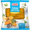 Рыбные наггетсы «VICI» из филе рубленого в золотистой корочке, 500 г