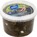 Салат из морской капусты Балтийский берег с кальмаром в уксусно-масляной заливке, 250 г