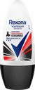 Дезодорант-антиперспирант роликовый женский REXONA Антибактериальный Невидимый на черном и белом, 50мл