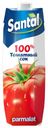Сок Parmalat Santal томатный восстановленный концентрированный стерилизованный 100% 1 л