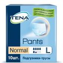 Подгузники-трусы для взрослых «L» Tena Pants , 10 шт 
