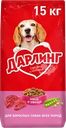 Корм сухой для взрослых собак ДАРЛИНГ с мясом