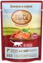Корм для кошек Nature's Table влажный лосось в соусе, 85 г