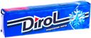 Жевательная резинка Dirol Морозная мята в подушечках, 13.6г