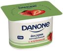 Йогурт Danone натуральный с клубникой 2.9% 110г