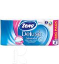 Туалетная бумага ZEWA DELUXE Белая 3 слоя 8 рулонов