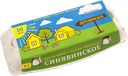 Яйцо куриное СИНЯВИНСКОЕ Деревенское столовое С1, 10шт.