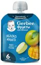 Пюре Gerber яблоко-манго с 6 месяцев 90 г