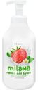 Пенка Grass Milana Клубника со сливками для душа 750мл