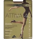 Колготки женские Omsa Attiva ExtraLarge цвет: daino/загар, 40 den, 6р-р