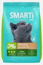 Сухой корм для кошек мясное ассорти Smarti Joy 350г