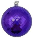 Ёлочное украшение HP8001-5963S40 Шар цвет: фиолетовый, 8 см