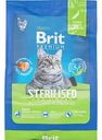 Корм для стерилизованных кошек Brit Premium с курицей, 400 г