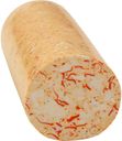 Рулет «АМОРЕ» горячего копчения из крабового мяса, 1кг