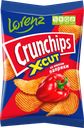 Чипсы картофельные LORENZ Crunchips X-Cut рифленые, со вкусом паприки, 70г