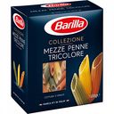 Макаронные изделия Mezze penne tricolore Barilla с томатами и шпинатом, 500 г