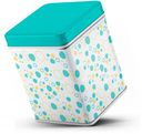 Банка для сыпучих продуктов Atmosphere Confetti c декором, 11,4x11,4x14,7 см