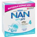 Детское молочко сухое NAN 4 Optipro с 18 месяцев, 1050 г