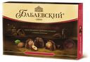 Конфеты «Бабаевский», целый фундук и дробленный миндаль в темном шоколаде 200г