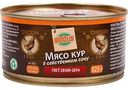 Мясо кур Глобус в собственном соку, 325г